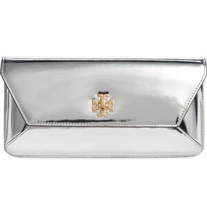 Tory Burch Leather Kira Metallic Envelope Clutch
